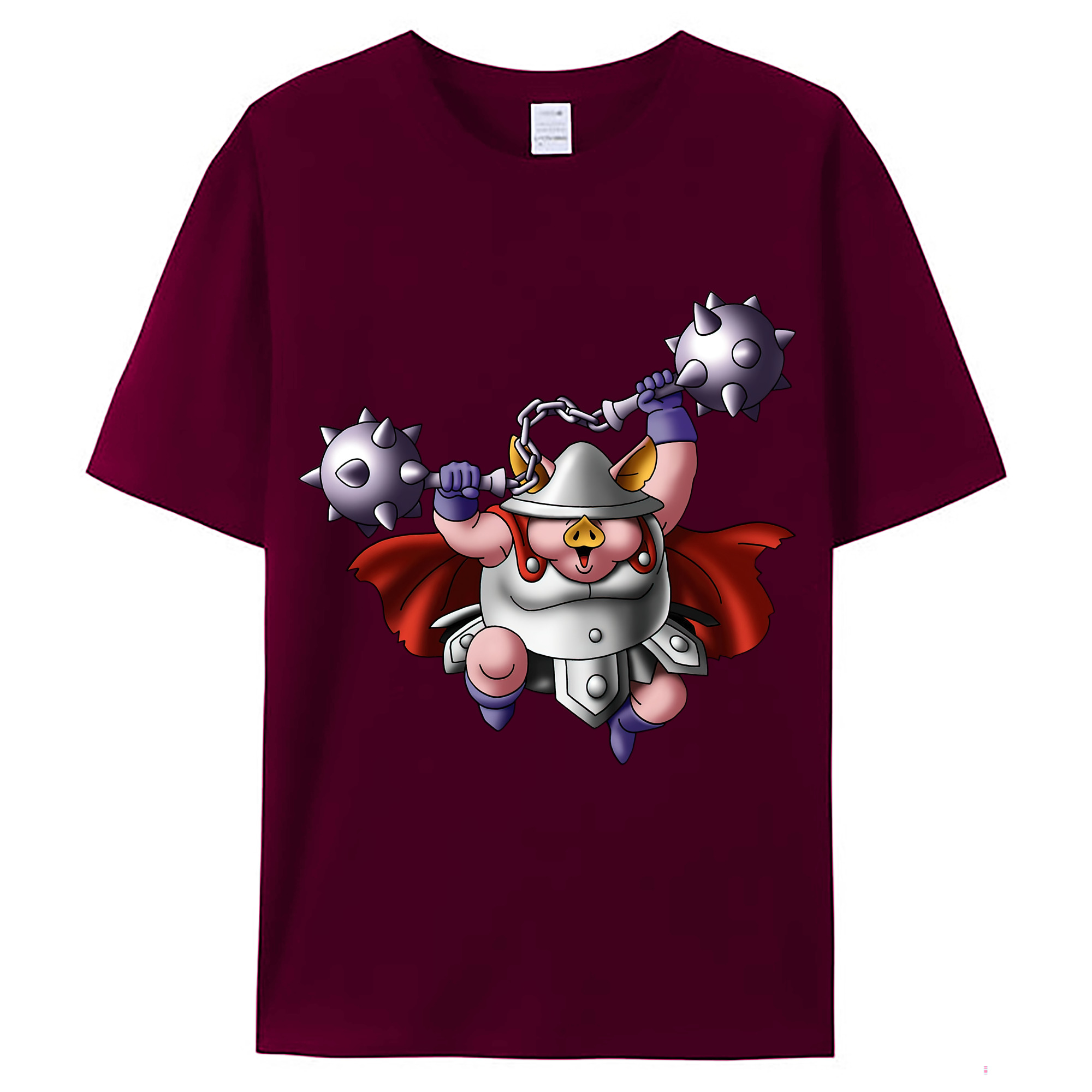 （画像用） ドラゴンクエスト Doragon Kuesuto Dragon Quest レディースカジュアルプリントTシャツ（綿100％）
